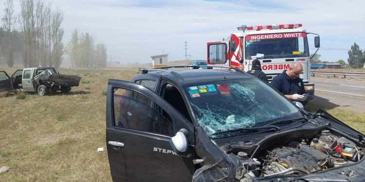 FUERTE ACCIDENTE EN LA RUTA 3