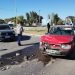 DOS AUTOS COLISIONARON EN LA EX SESQUICENTENARIO Y AV. ALEM