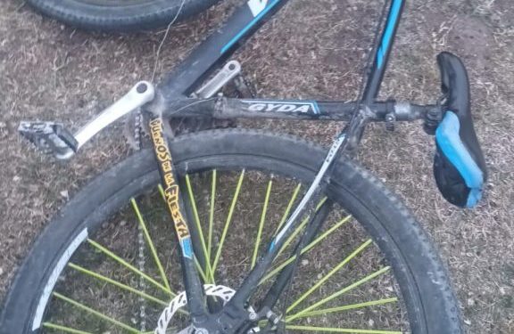 UNA JOVEN CAYÓ DE SU BICI CUANDO SE ENREDÓ CON UN CABLE