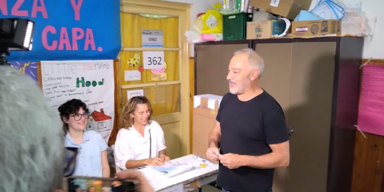 VOTÓ LIBERMAN: «TENEMOS CHANCES DE GANAR PERO DE NO HACERLO TENDREMOS VARIOS CONCEJALES EN EL HCD»