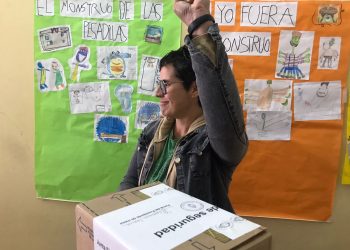 YA VOTÓ RODRÍGUEZ: «ESTOY TRANQUILA Y ORGULLOSA DE HABER LLEGADO HASTA ACÁ»
