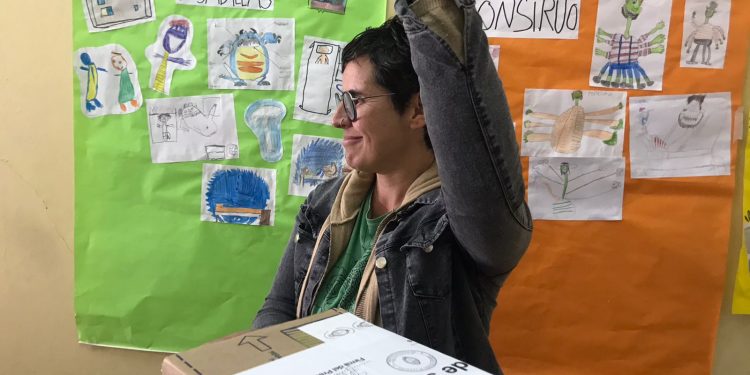 YA VOTÓ RODRÍGUEZ: «ESTOY TRANQUILA Y ORGULLOSA DE HABER LLEGADO HASTA ACÁ»