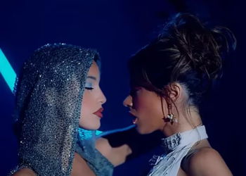 EMILIA MERNES DIO UN ANTICIPO DE SU NUEVO VIDEOCLIP QUE INCLUYE UN APASIONADO BESO CON TINI STOESSEL
