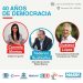 MOREAU: «ES UNA OBLIGACIÓN FESTEJAR ESTOS 40 AÑOS DE DEMOCRACIA»