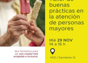 TALLER DE BUENAS PRÁCTICAS EN LA ATENCIÓN DE PERSONAS MAYORES