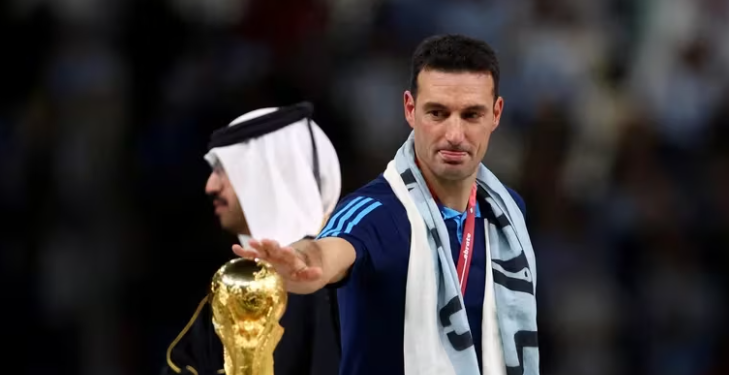 SCALONI REVELÓ EL PROBLEMA DE SALUD QUE TUVO AL MES DE CONSAGRARSE EN EL MUNDIAL DE QATAR