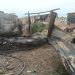 UNA PRECARIA CASILLA SE INCENDIÓ EN RICHIERI AL 500