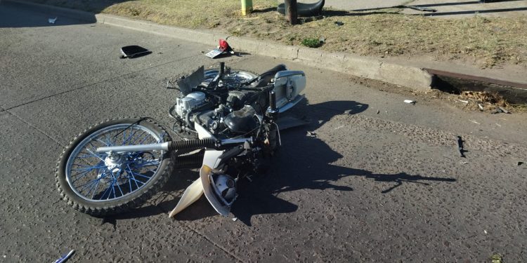 CUATRO ACCIDENTES DE TRÁNSITO EN 10 MINUTOS EN LA CIUDAD