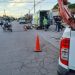 UN MOTOCICLISTA HERIDO AL IMPACTAR CONTRA UN AUTO
