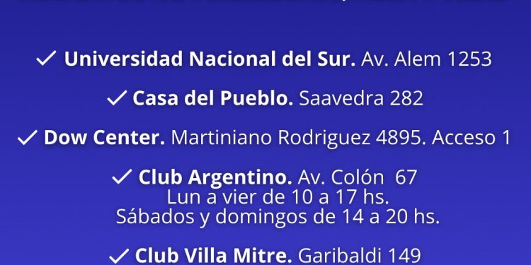 PUNTOS DE RECEPCIÓN DE DONACIONES PARA LAS FAMILIAS AFECTADAS POR EL TEMPORAL