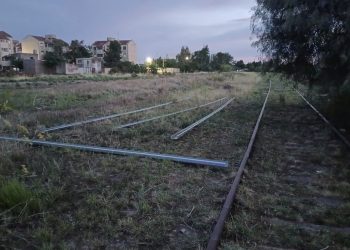 ROBARON PERFILES DE HIERRO Y LOS DETUVIERON