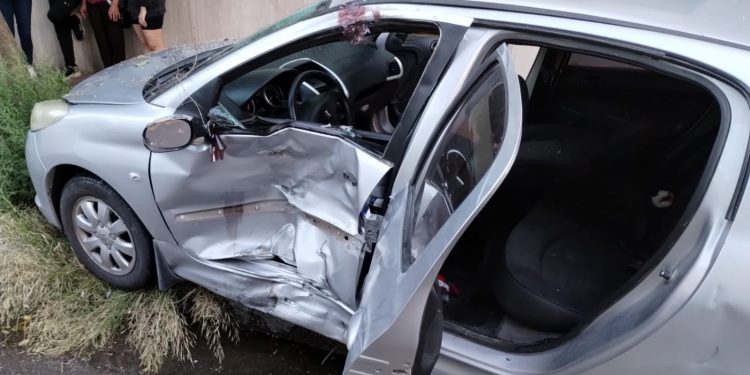 FUERTE ACCIDENTE EN CHICLANA Y GENERAL PAZ