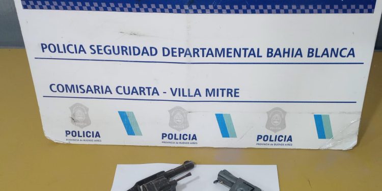 TRES PERSONAS DETENIDAS CON ARMAS DE FUEGO