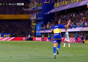 BOCA JUNIORS GOLEÓ 4-2 A RACING EN UN PARTIDAZO