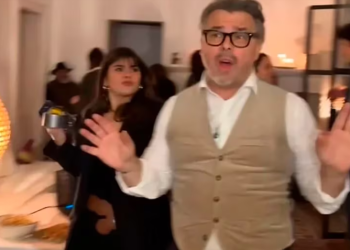 DONATO DE SANTIS CELEBRÓ SU CUMPLEAÑOS NÚMERO 60 EN ITALIA