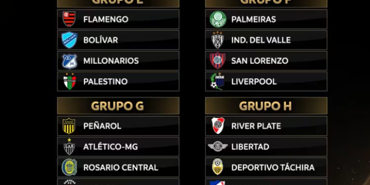 SE SORTEO LA COPA LIBERTADORES