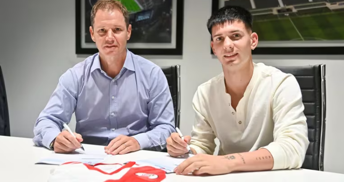 FRANCO MASTANTUONO RENOVÓ CONTRATO CON RIVER HASTA EL 2026