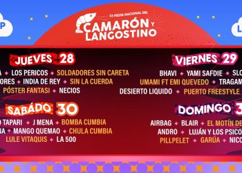 SE VIENE LA XXXIII FIESTA NACIONAL DEL CAMARÓN Y LANGOSTINO