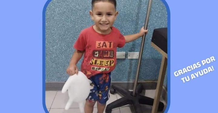 SOFÍA, MAMÁ DE CIRO: «ESTAMOS REALIZANDO UNA RIFA PARA COMPRARLE EL BOTÓN GÁSTRICO A CIRO»