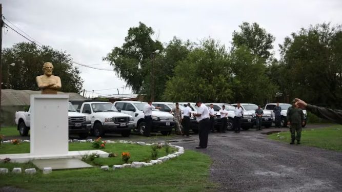 LAS FUERZAS ARMADAS LLEGARON A ROSARIO