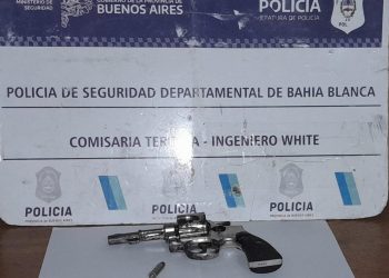 UN HOMBRE DETENIDO POR TENENCIA DE ARMA DE FUEGO