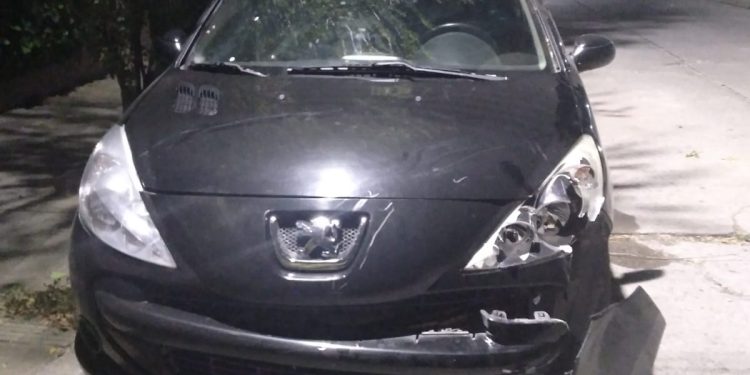 ALCOHOLIZADO CHOCÓ CONTRA UNA MOTO