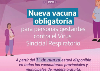 CASTRO: «ESTA VACUNA BUSCA PROTEGER A LOS BEBES DE LA BRONQUIOLITIS»