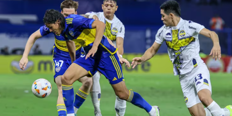 BOCA JUNIORS VENCIÓ 1-0 A SPORTIVO TRINIDENSE Y LOGRÓ LA PRIMERA VICTORIA EN LA COPA SUDAMERICANA