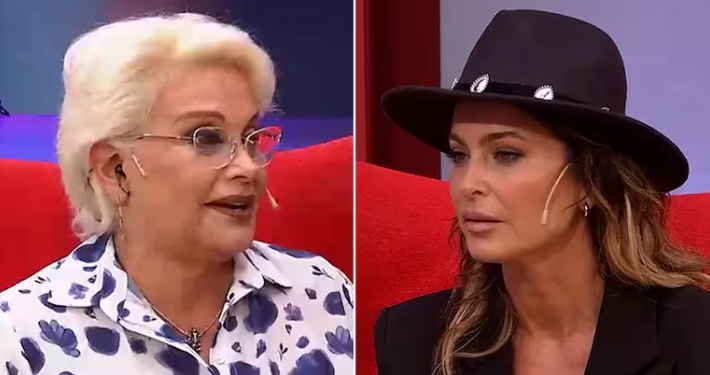 CARMEN BARBIERI Y KARINA MAZZOCCO SE PELEARON EN VIVO