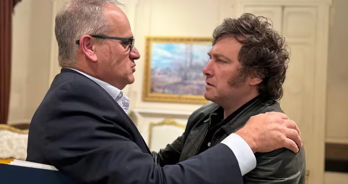 EL INFORME DE SEGURIDAD Y EL PELIGRO EN LA TRIPLE FRONTERA: MILEI HABLÓ CON EL GABINETE Y EL EMBAJADOR DE ISRAEL SOBRE LAS AMENAZAS DE TERRORISMO