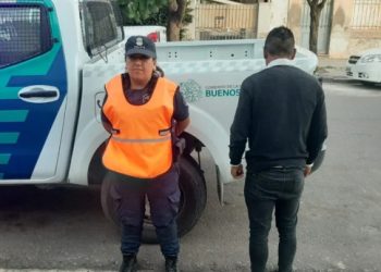 FUE DETENIDO POR AMENZAR DE MUERTE A SU PAREJA