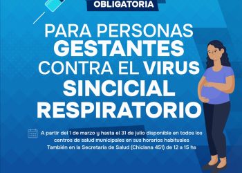 NUEVA VACUNA OBLIGATORIA CONTRA EL VIRUS SINCICIAL RESPIRATORIO PARA PERSONAS GESTANTES