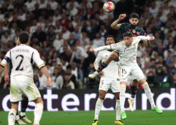 REAL MADRID Y MANCHESTER CITY EMPATARON 3 A 3 EN EL DUELO DE IDA POR LOS CUARTOS DE FINAL DE LA CHAMPIONS LEAGUE
