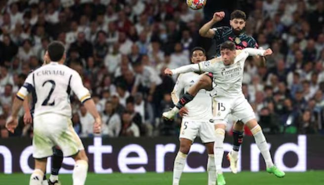 REAL MADRID Y MANCHESTER CITY EMPATARON 3 A 3 EN EL DUELO DE IDA POR LOS CUARTOS DE FINAL DE LA CHAMPIONS LEAGUE