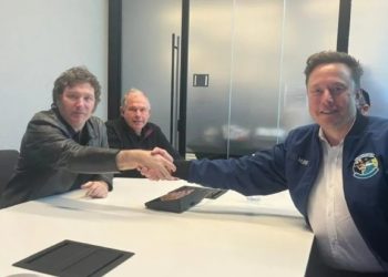 MILEI SE REUNIÓ CON ELON MUSK