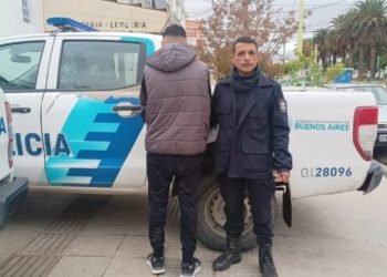 FUE DETENIDO POR GOLPEAR A SU PAREJA