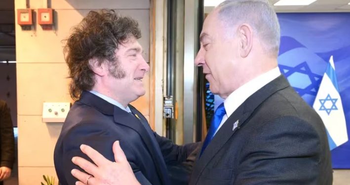 EL PRESIDENTE, JAVIER MILEI, EXPUSO SU «SOLIDARIDAD Y COMPROMISO INCLAUDICABLE» CON ISRAEL