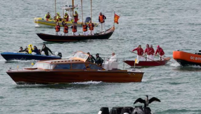 EL PAPA FRANCISCO ADVIERTE QUE VENECIA PODRIA DEJAR DE EXISTIR CON EL CAMBIO CLIMATICO Y PIDE UN TURISMO SOSTENIBLE