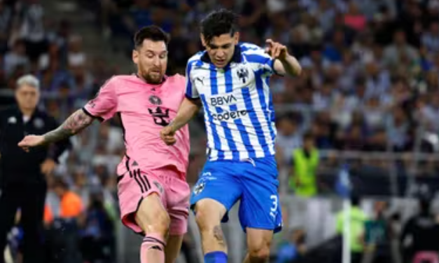 EL INTER MIAMI DE MESSI CAYÓ 3-1 ANTE RAYADOS EN MONTERREY Y QUEDÓ ELIMINADO DE LA CONCACHAMPIONS