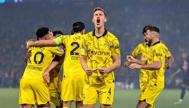 DORTMUND VENCIÓ AL PSG Y ES FINALISTA DE LA UEFA CHAMPIONS LEAGUE