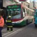 UN PEATÓN FUE IMPACTADO POR UN COLECTIVO