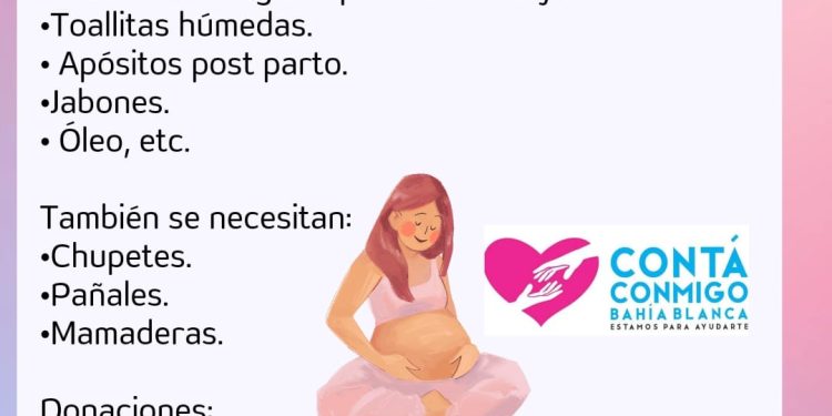 CASPE: «NECESITAMOS PAÑALES DE TODAS LAS MEDIDAS, CHUPETES, Y ELEMENTOS DE UN BOLSO MATERNAL»