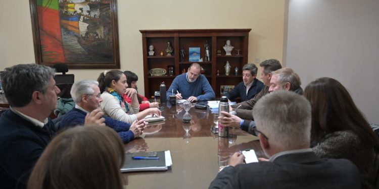 EL INTENDENTE COMPARTIÓ AGENDA DE TRABAJO CON EL SUBSECRETARIO DE RECURSOS HÍDRICOS DE LA PROVINCIA