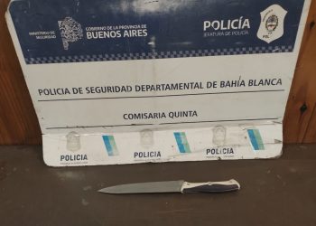 AMENAZÓ A SU MAMÁ CON UN CUCHILLO Y QUEDÓ APREHENDIDA