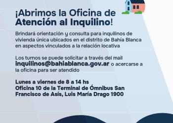 SE PUSO EN MARCHA LA OFICINA DE ATENCIÓN AL INQUILINO
