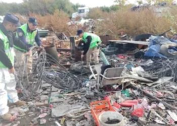 CLAUSURARON UNA CHATARRERÍA CLANDESTINA E INCAUTARON 400 KILOS DE ALUMINIO