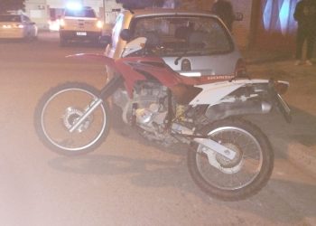 UN MOTOCICLISTA CHOCÓ Y DIO POSITIVO EN MARIHUANA