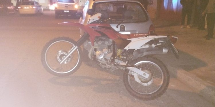 UN MOTOCICLISTA CHOCÓ Y DIO POSITIVO EN MARIHUANA