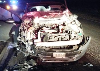 ACCIDENTE EN LA RUTA 51 ENTRE UN AUTO Y UN CAMIÓN