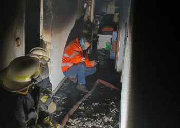 INTENTÓ QUITARSE LA VIDA Y PRENDIÓ FUEGO UN DEPARTAMENTO EN BELGRANO AL 200